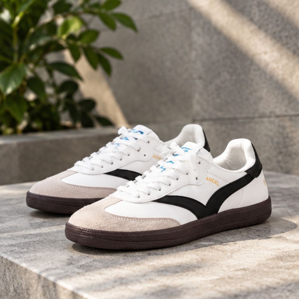 Giày sneaker HG TTANGEL nam nữ AG06 basic trẻ trung dễ phối đồ - Ảnh 2