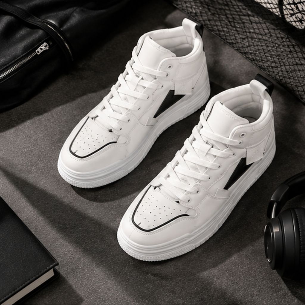 Giày thể thao sneaker Enter Dragon De Monaco nam nữ cổ cao thấp - Ảnh 3
