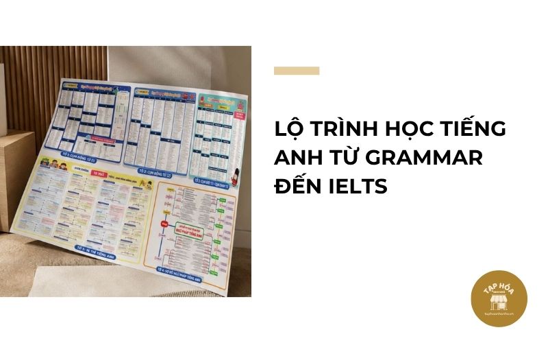 Lộ trình học tiếng Anh từ Grammar đến IELTS