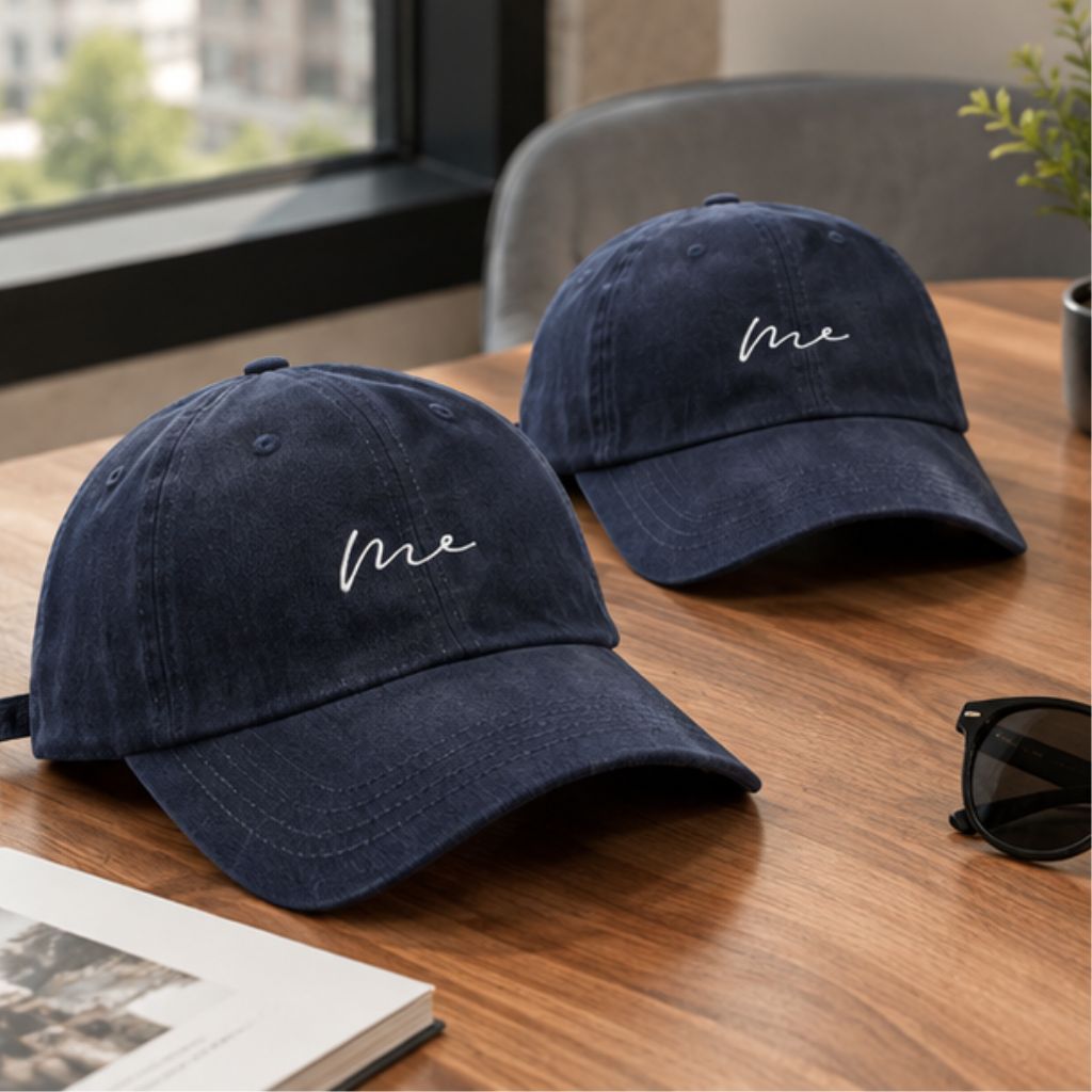 Mũ lưỡi trai size to Jussy Official 65cm form rộng thêu chữ ME - Ảnh 4