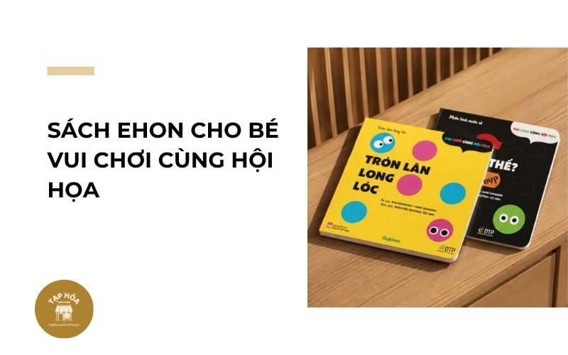 Sách Ehon cho bé vui chơi cùng hội họa