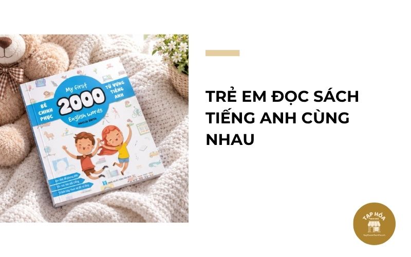 Trẻ em đọc sách tiếng Anh cùng nhau