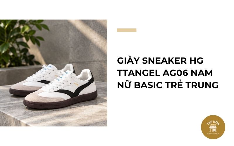 Giày sneaker HG TTANGEL AG06 nam nữ basic trẻ trung