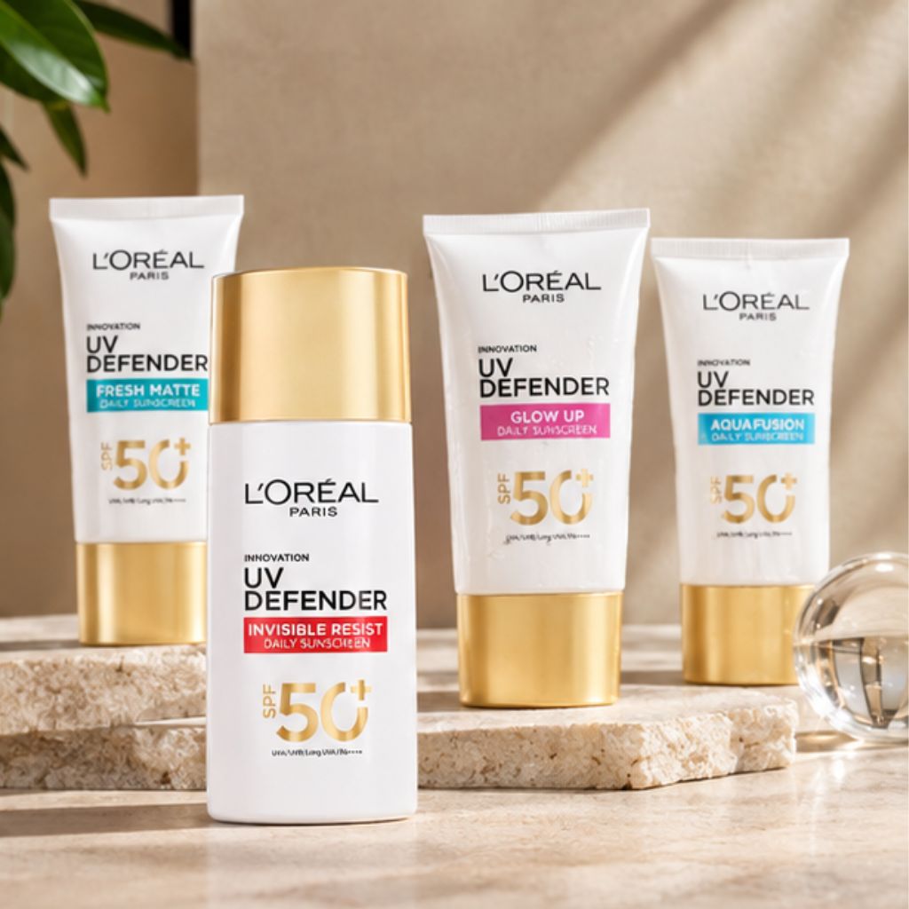 Kem chống nắng L’Oréal UV Defender SPF 50+ thoáng nhẹ - Ảnh 2