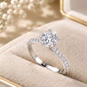Nhẫn bạc nữ Phúc Minh Jewelry PMJS0324N thanh lịch