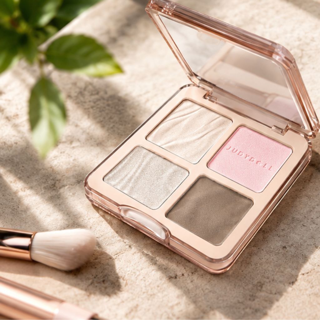 Phấn bắt sáng tạo khối Judydoll 4 ô Highlight Contour 8.5g - Ảnh 3
