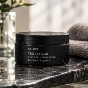 Sáp vuốt tóc Helios Texture Clay giữ nếp 6–8 tiếng