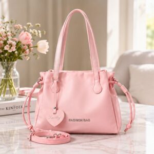 Túi tote nữ BUNBAG da mềm kèm dây đeo chéo thời trang